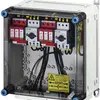 Scatola PV ENYSUN Mi PV 2222 con spina MC4 2×prot.sovratensione+interrutore rete 