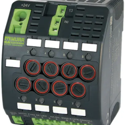 Module support fusible MICO 24V 8 canaux 5×20mm 