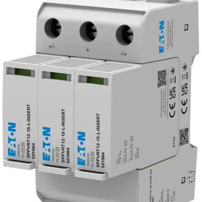 Scaricatore combinato Eaton SPPVRT12-15-2+PE DC 1500V 5kA 