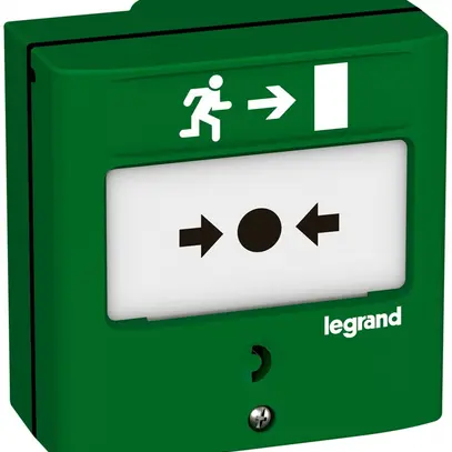 AP contact d'alarme Legrand F+O vert 