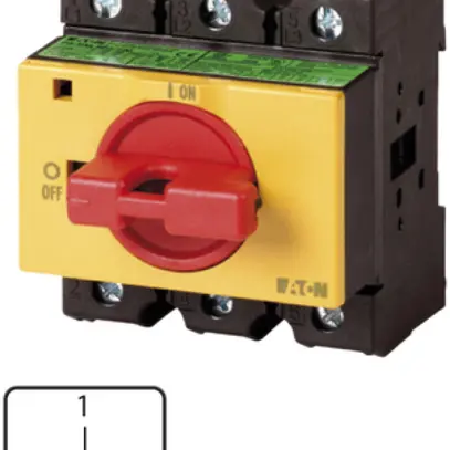 Interrupteur rotatif INC ETN 63A 3L 