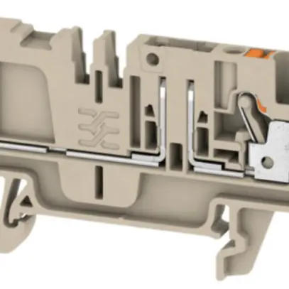 Morsetti sezionatori di prova WM ADT W/O PUSH IN 2.5mm² 3 contatti TS35 beige 