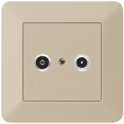 Prise antenne ENC kallysto.trend R/TV 23dB 2GHz beige 