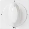 Interruttore rotativo INC MOS 1/1L bianco 0-1-2-1+2 