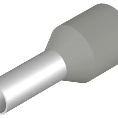 Estremità di cavo Weidmüller H isolata 4mm² 8mm grigio sciolto 