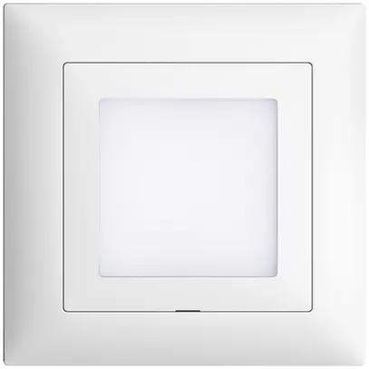Kit frontale INC EDIZIOdue bianco 88×88mm per lampada LED 