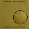 UP-Raumthermostat EDIZIOdue olive ohne Schalter 