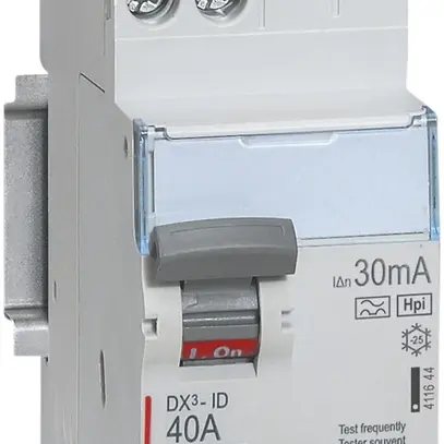 Disjoncteur pour tete de groupe Legrand 2P 40A 30mA Typ F 