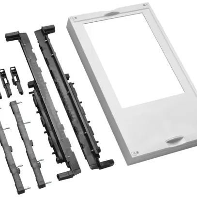 Kit Hager univers N 450×250mm 1 sectionneur DIN1 sur rail collecteur horizontal 