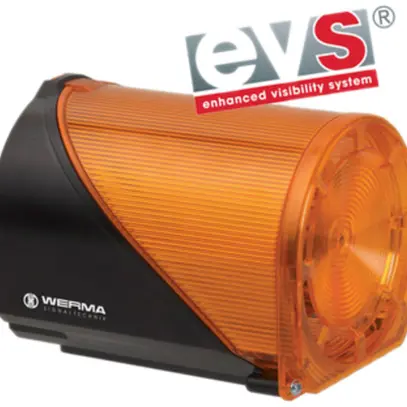 Sirène LED WERMA 444 24VAC/DC jaune 