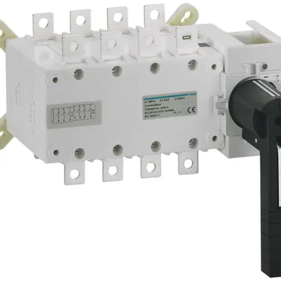 EB-Lastumschalter Hager 4L 160A für Montageplatte 