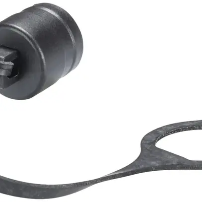 Cappuccio di chiusura RST16i3/2, per presa, nero 