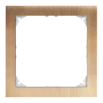 Telaio di copertura Prestige per vivavoce, ottone -champ. 