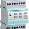 Attuatore di riscaldamento AMD Hager TYM646T KNX ETS sestuplo 