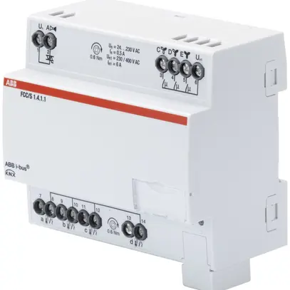 Contrôleur de ventilo-convecteur AMD ABB FCC/S 1.4.1.1 KNX, 2 tubes 