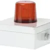 Lampada flash Hugentobler tipo 13 24VDC 5Ws rosso 