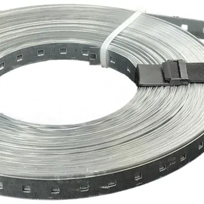 Bande perforée ELBRO, zingué, longueur 45m, 17×0.6mm 