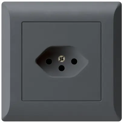 Prise ENC kallysto.line T13 anthracite avec sécurité enfants 