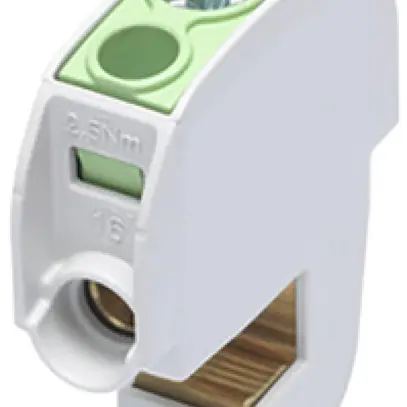 Borne pour barre collectrice WM WBBD 16 GN 114A 16mm² 15.2mm vert 