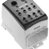 Blocco di distribuzione WM WPD 113 1×185+1×150/8×35mm² 353A 1000V TS35 nero 