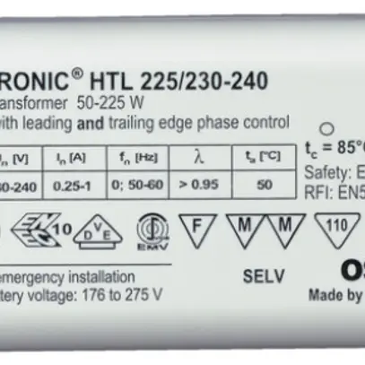 Transfo électronique Halotronic HTL 225/230…240V 