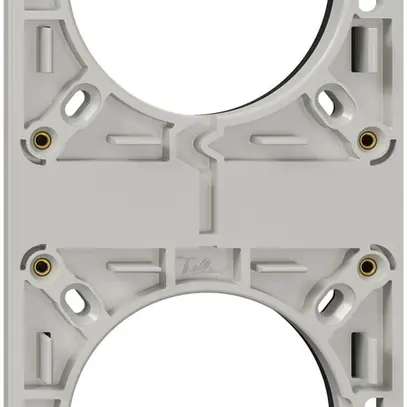 Cadre NUP NEVO, 2×1, avec joint en caoutchouc mousse, 187×87mm, gris clair 