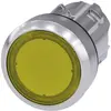 Leuchtdrucktaster Siemens SIRIUS ACT gelb Metall hochglanz 