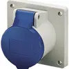 Presa INS CEE 16A 3P 6h 230V blu diritta Mennekes 