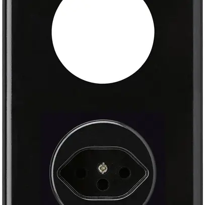 Combinazione INC basico 2×1 Leer +tipo 13 nero 