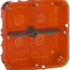 UP-Einlasskasten Legrand <M-M> orange 2×2 Module T=50mm Universal 