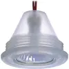 Downlight ELBRO GU5.3 35W Ø78mm transparent 