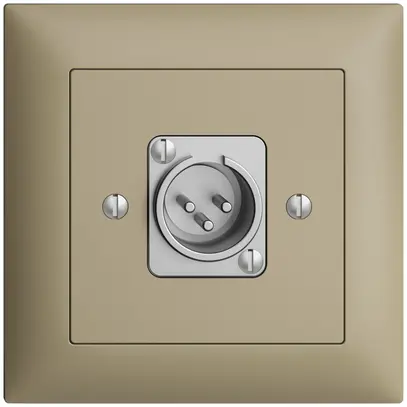 Prise ENC XLR avec fiche EDIZIOdue sand 