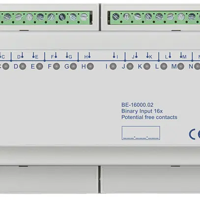 Ingresso binario KNX AMD MDT BE-16000.02 16-can 12V 8UM 