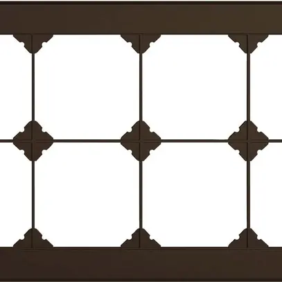 Intestazione INC EDIZIO.liv SNAPFIX® 2×4 p.combinazioni a libera scelta marrone 