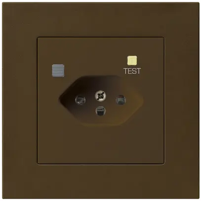 Presa INC KPR T13 FI 30mA marrone 