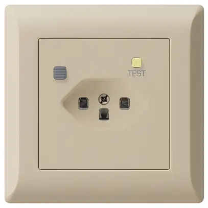 Presa INC KLI T23 FI 30mA beige 