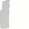 Paroi de fermeture Hager pour KYA02LH3, KYA02LP, KYA02KD brides L 2.5mm² gris 