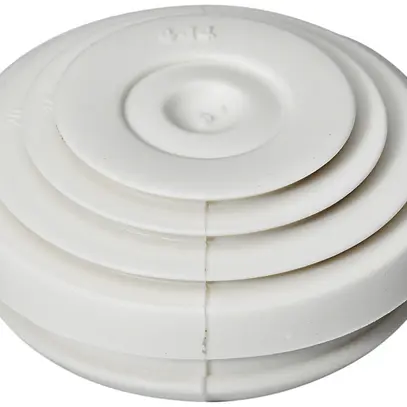 Passacavo 25mm bianco IP55 con membrana a gradini 