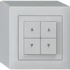 Pulsante per tappar.AP kallysto grigio chiaro con 4 tasti 