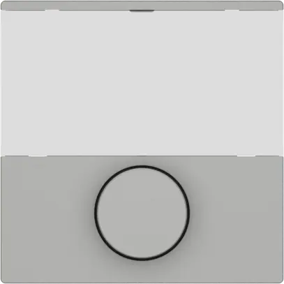 Sonnerie-Drucktaster EDIZIO.liv SNAPFIX® 6A 250V mit Namensschild hgu 