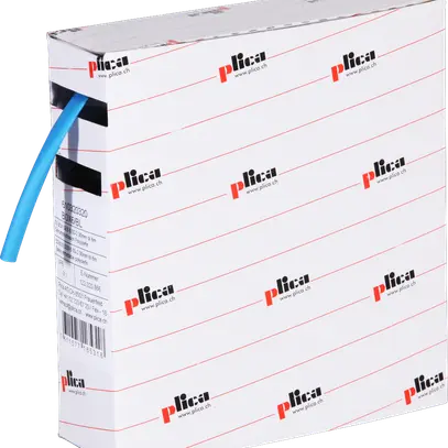 Guaina retrattile 3:1 6/2 blu box con 6m 