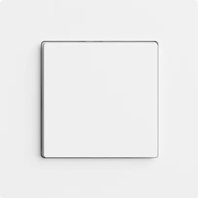 Station secondaire pour interrupteur 1c/1t WLAN Edue Wiser blanc 