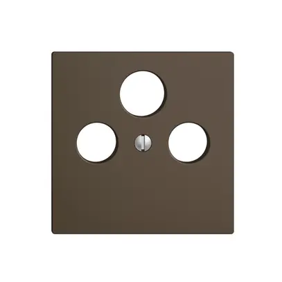 Plaque frontale EDIZIOdue coffee pour SAT 