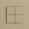 Interruttore tapparelle 1K/4T scena Edue Wiser sand 