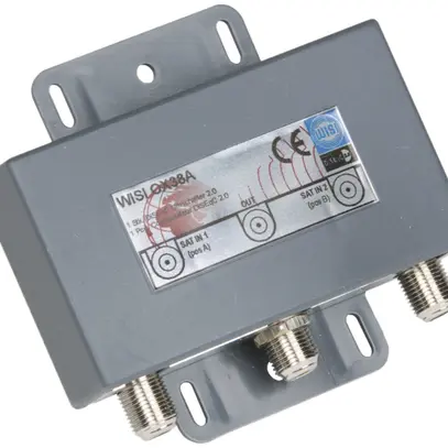 DiSEqC 1.0, commutat.OX38A LNC pour installation à 1 récepteur 