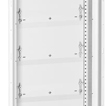 Quadro di muro parete cava SE Resi9 4 file per 12UM/fila 330×710×90mm TFI 850°C 