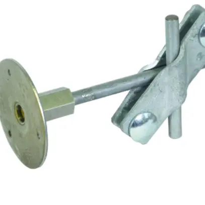 Point de mise à la terre DEHN/elvatec M10 avec axe de raccordement et bride SV 