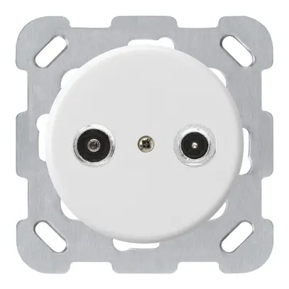 Presa d'antenna INC basico TV-R mont.B 14dB 2GHz bianco 