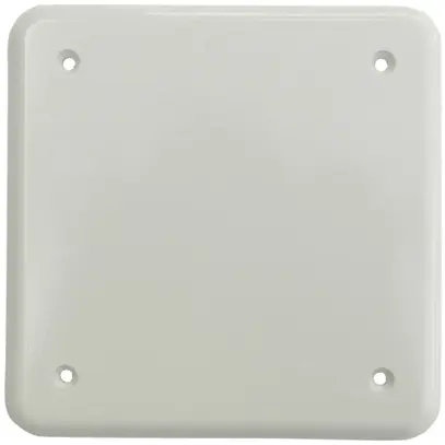 Placca di copertura INC II 4fori di fissaggio bianco 