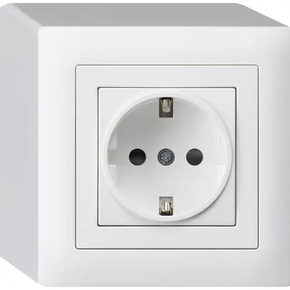 Presa AP kallysto Schuko bianco 